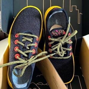 Allbirds Womens Tree Runner Heathered Black Shoes, Size 7. New with box